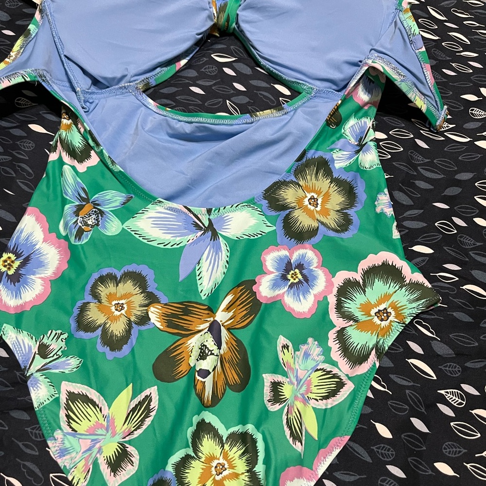 NWT Aerie knot swimsuit - Picture 2 of 4